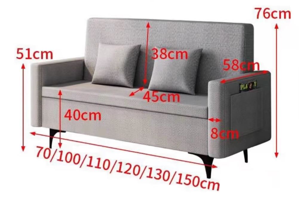 ComfyStore : Storage Sofa for Home - Maximize Space & Comfort While Working or Relaxing