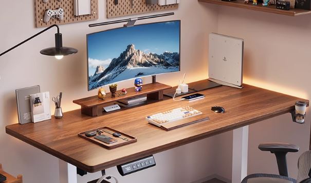 SmartStand Electric Height-Adjustable Standing Desk