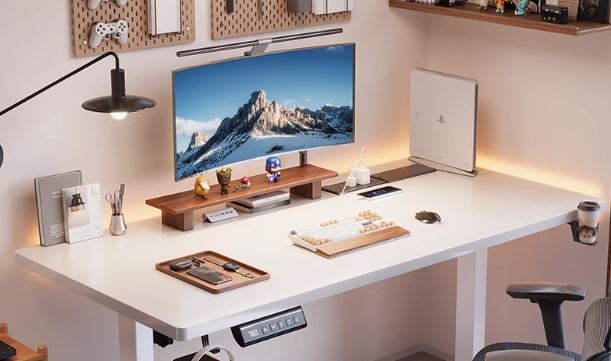 SmartStand Electric Height-Adjustable Standing Desk